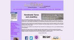 Desktop Screenshot of dizatiaras.co.uk